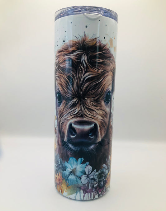 Baby Highland Cow Tumbler