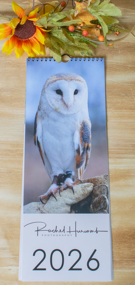 2026 Wildlife Calendar Slimline